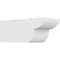Ekena Millwork Standard Crestline Architectural Grade PVC Rafter Tail, 6"W X 6"H X 16"L RFTP06X06X16CRE - alternate 1